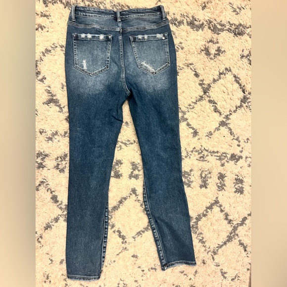 😍 Mica amazing stretch super comfy cute denim blue jeans size 30 - Picture 4 of 4